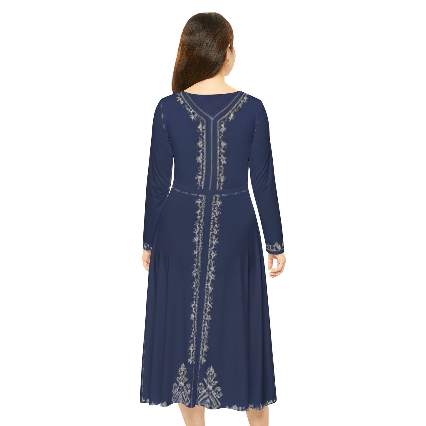 Dance Dress - Gradual Blue Lining