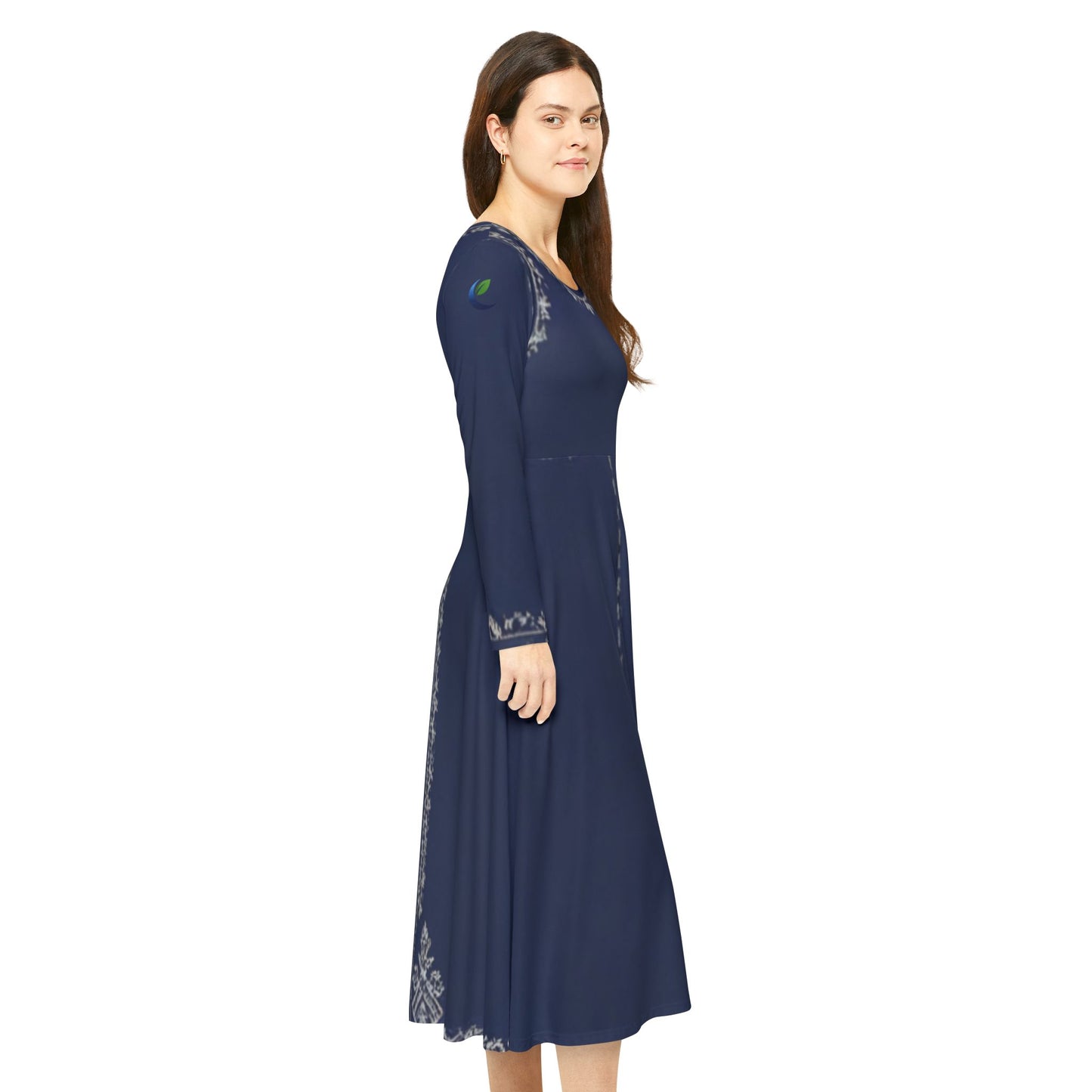 Dance Dress - Gradual Blue Lining
