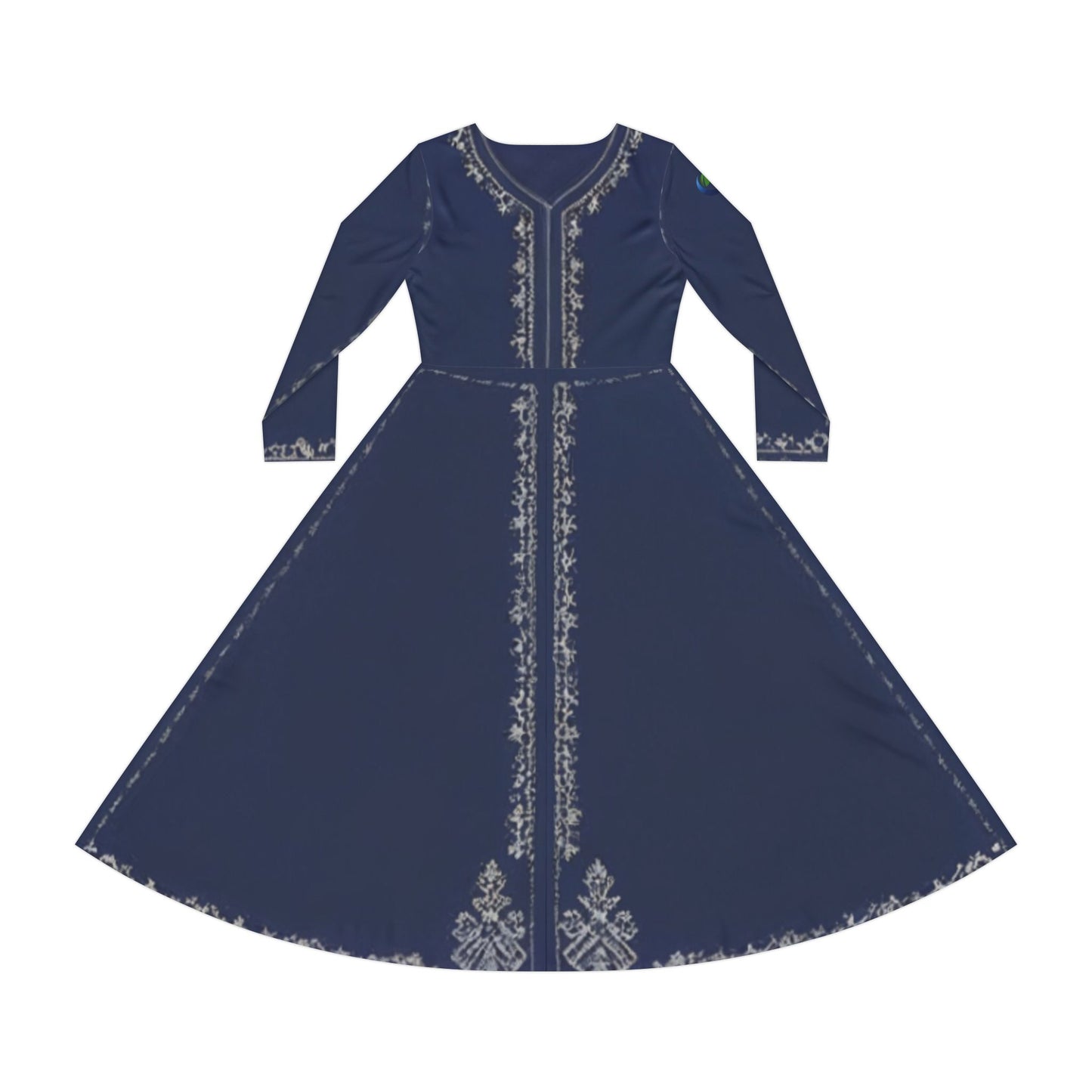 Dance Dress - Gradual Blue Lining