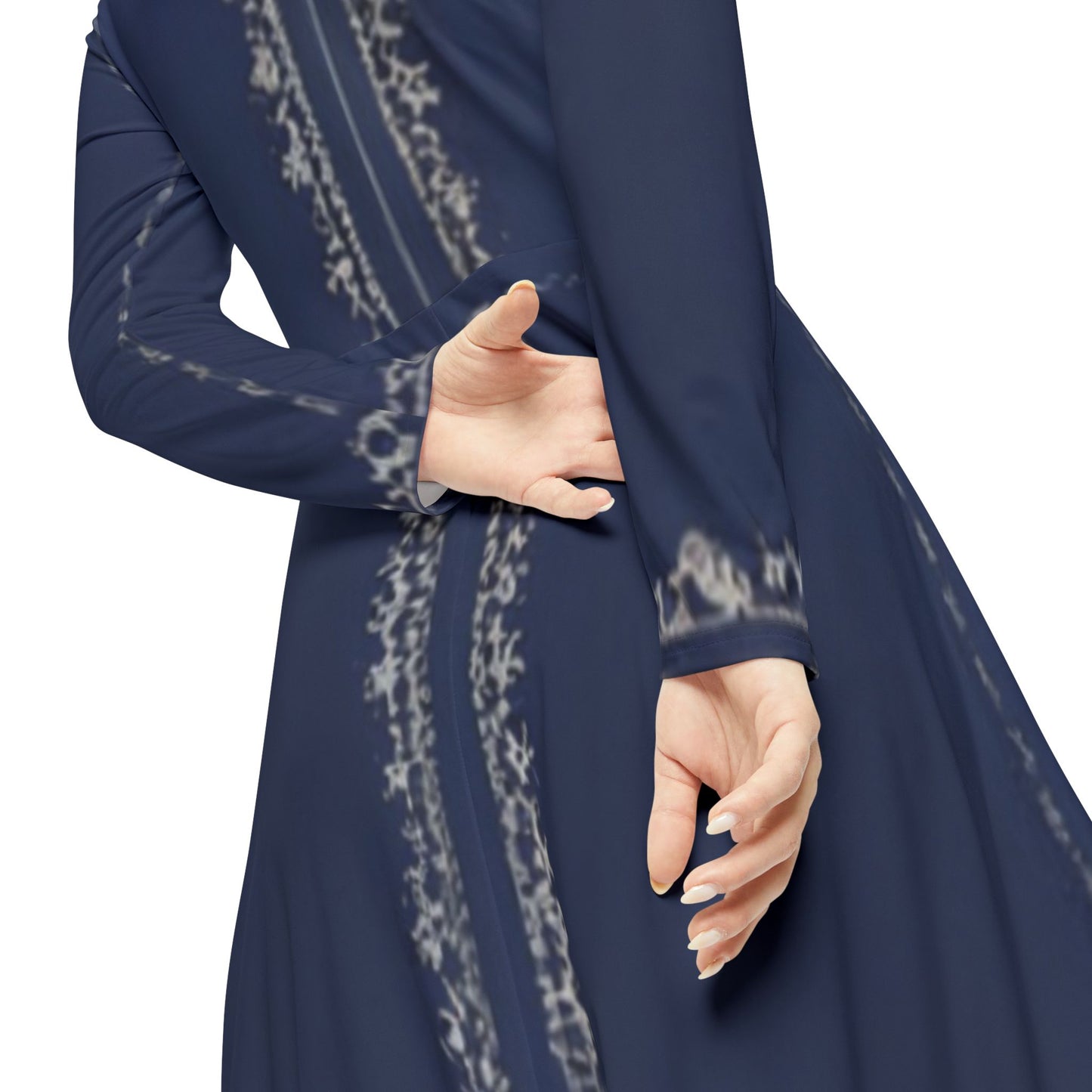 Dance Dress - Gradual Blue Lining
