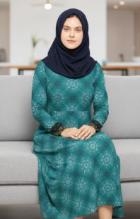 Dance Dress - Geometric Islamic Pattern
