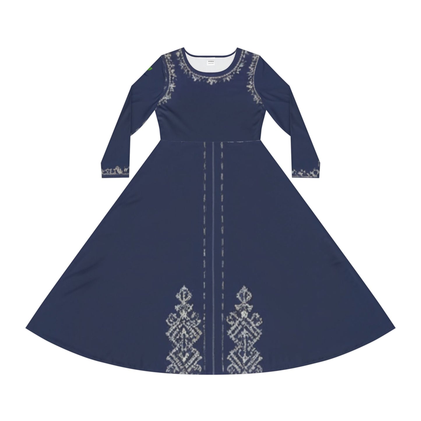 Dance Dress - Gradual Blue Lining