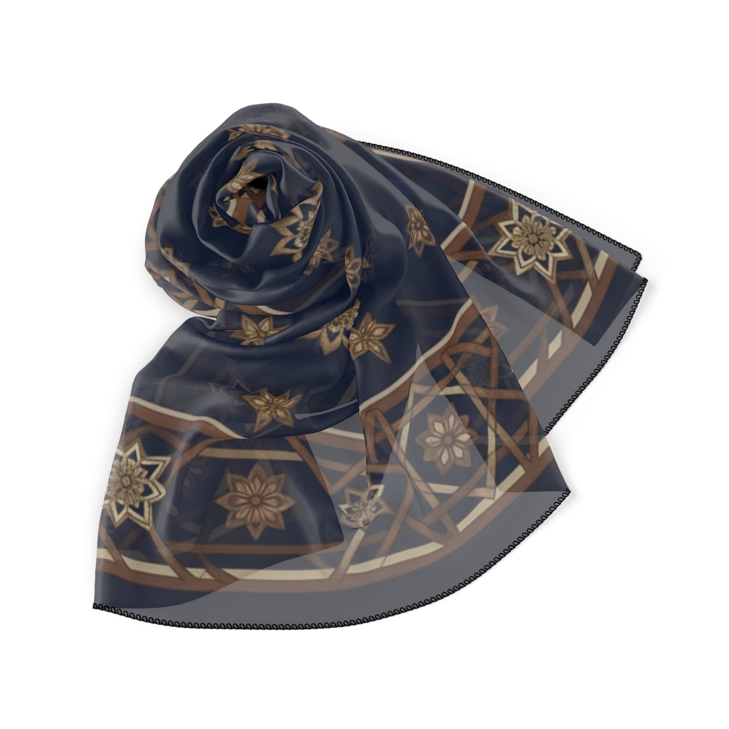 Elegant Poly Scarf for Every Occasion, Chic Fashion Accessory, Stylish Gift, Versatile Wrap, Winter Scarf, Holiday Glam