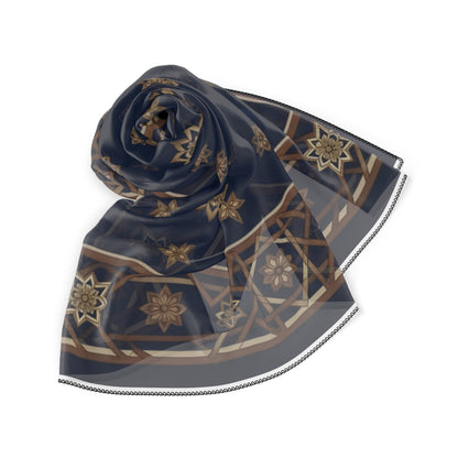 Elegant Poly Scarf for Every Occasion, Chic Fashion Accessory, Stylish Gift, Versatile Wrap, Winter Scarf, Holiday Glam