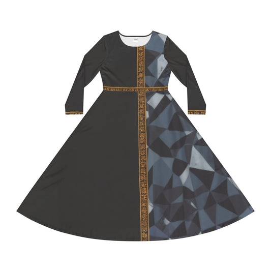 Dance Dress - Crystal-Like Design for Women