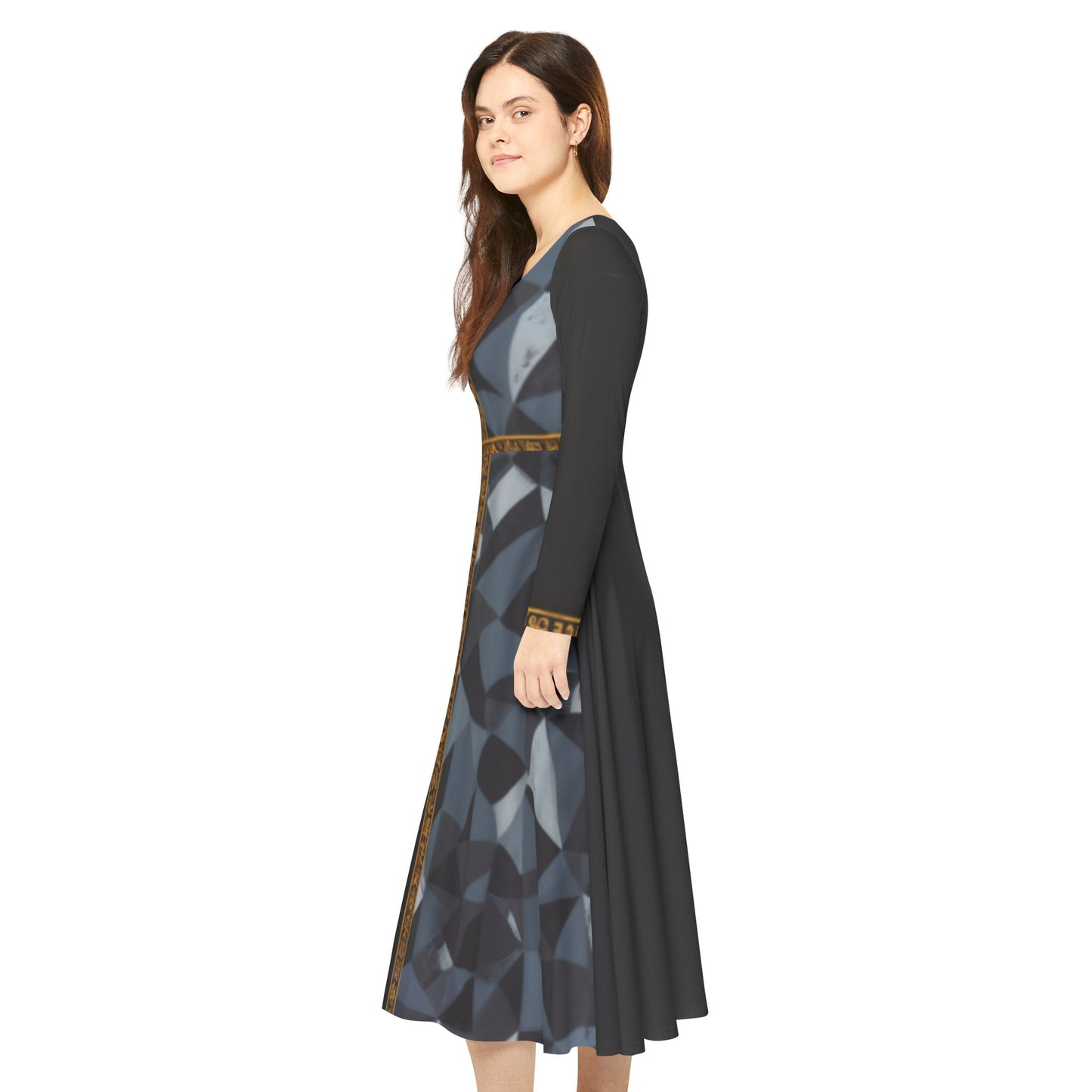 Dance Dress - Crystal-Like Design for Women