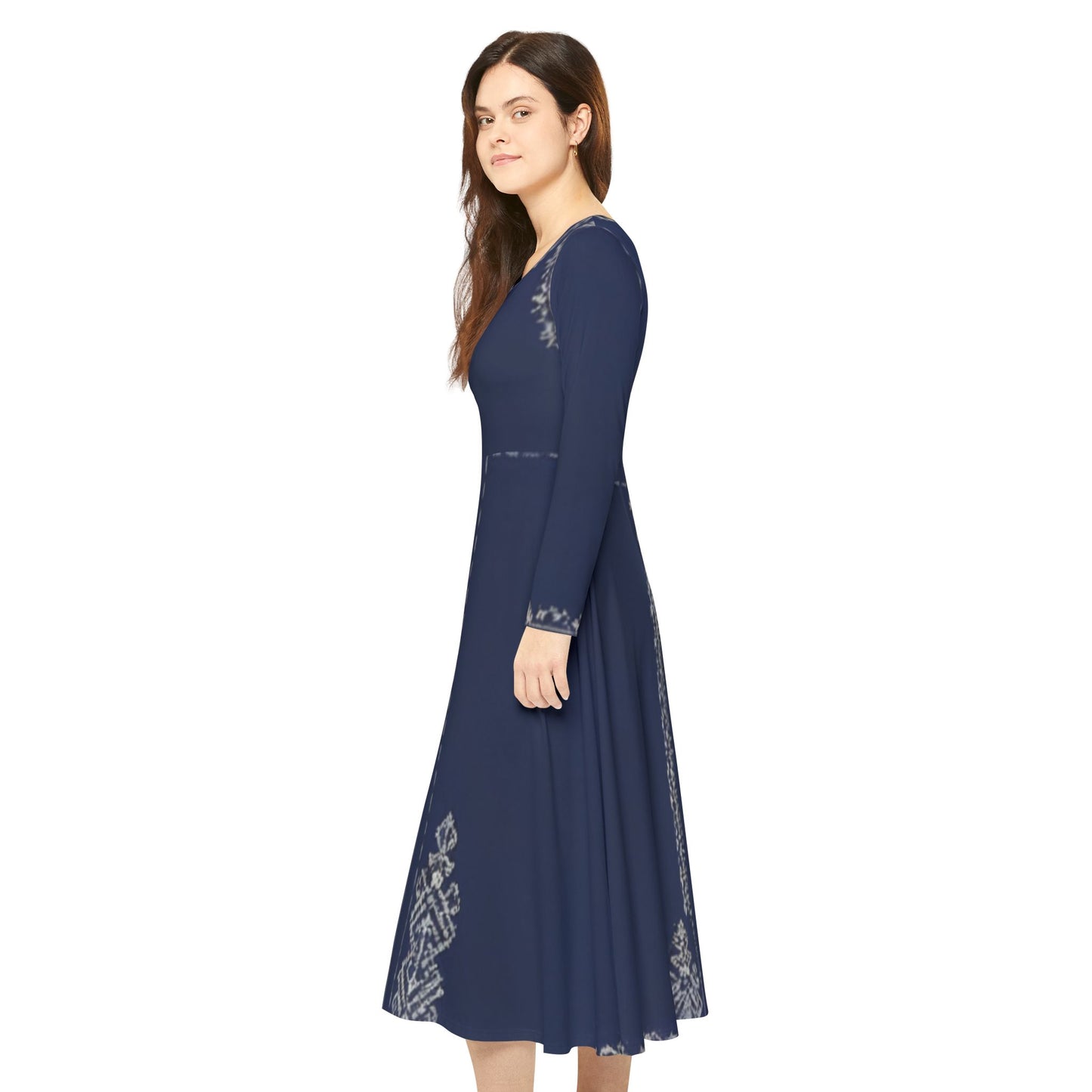 Dance Dress - Gradual Blue Lining