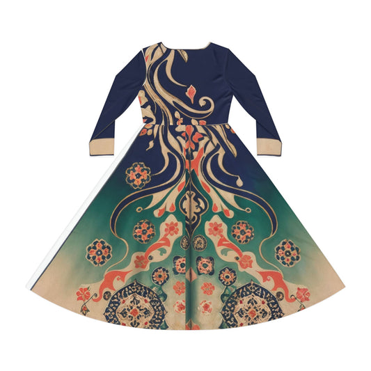 Bohemian Floral Dress
