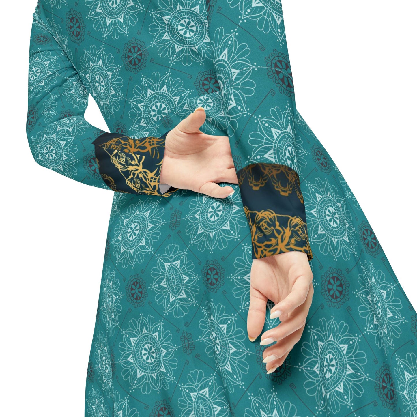 Dance Dress - Geometric Islamic Pattern