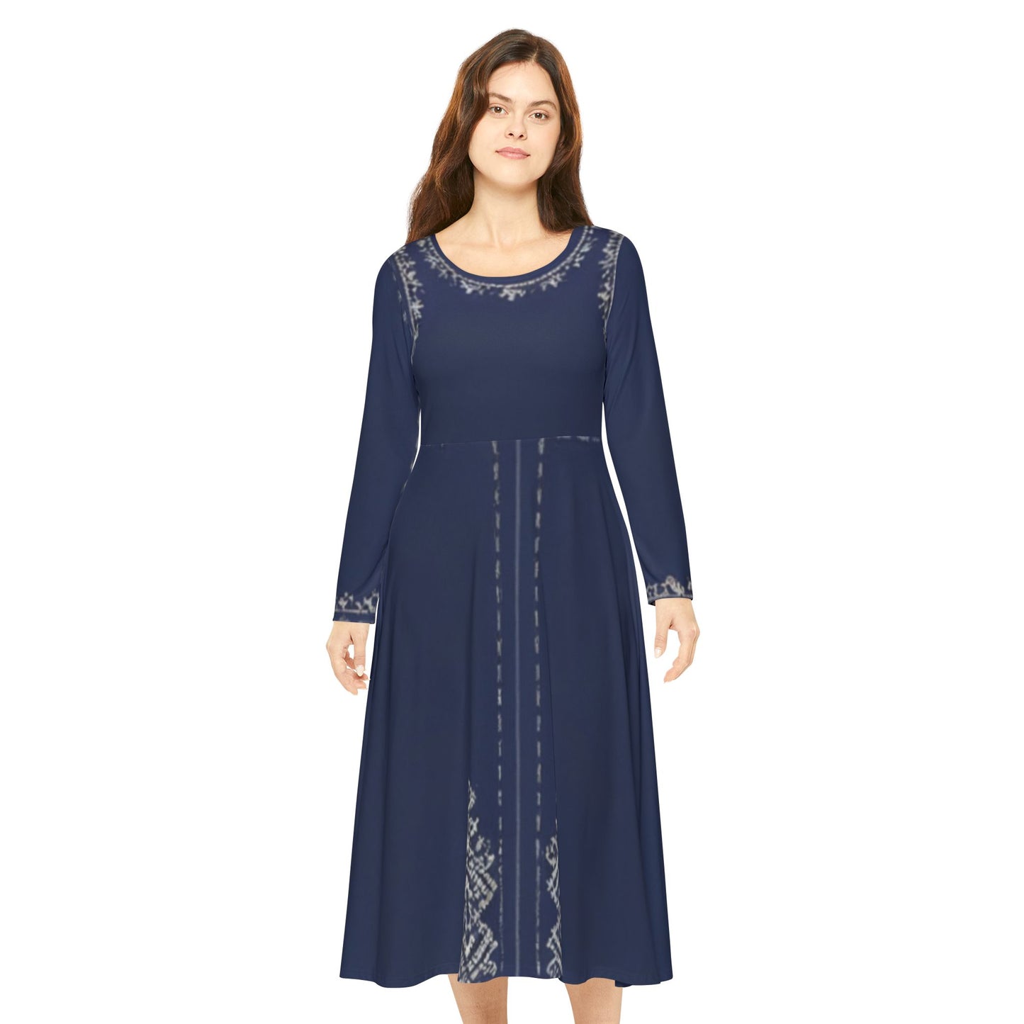 Dance Dress - Gradual Blue Lining
