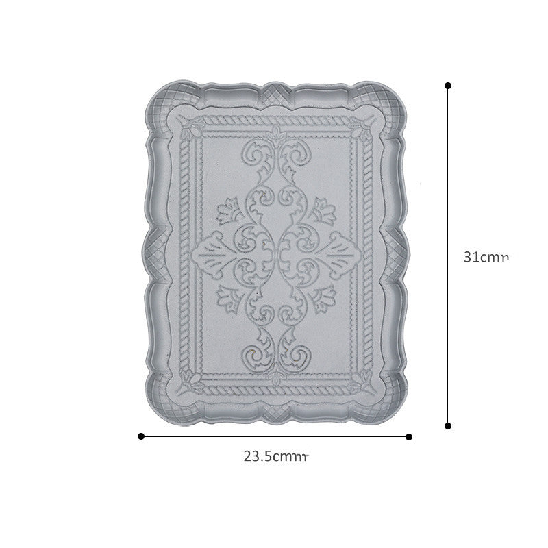 Wooden Tray Key Tray Totem Printing Desktop Storage Tray