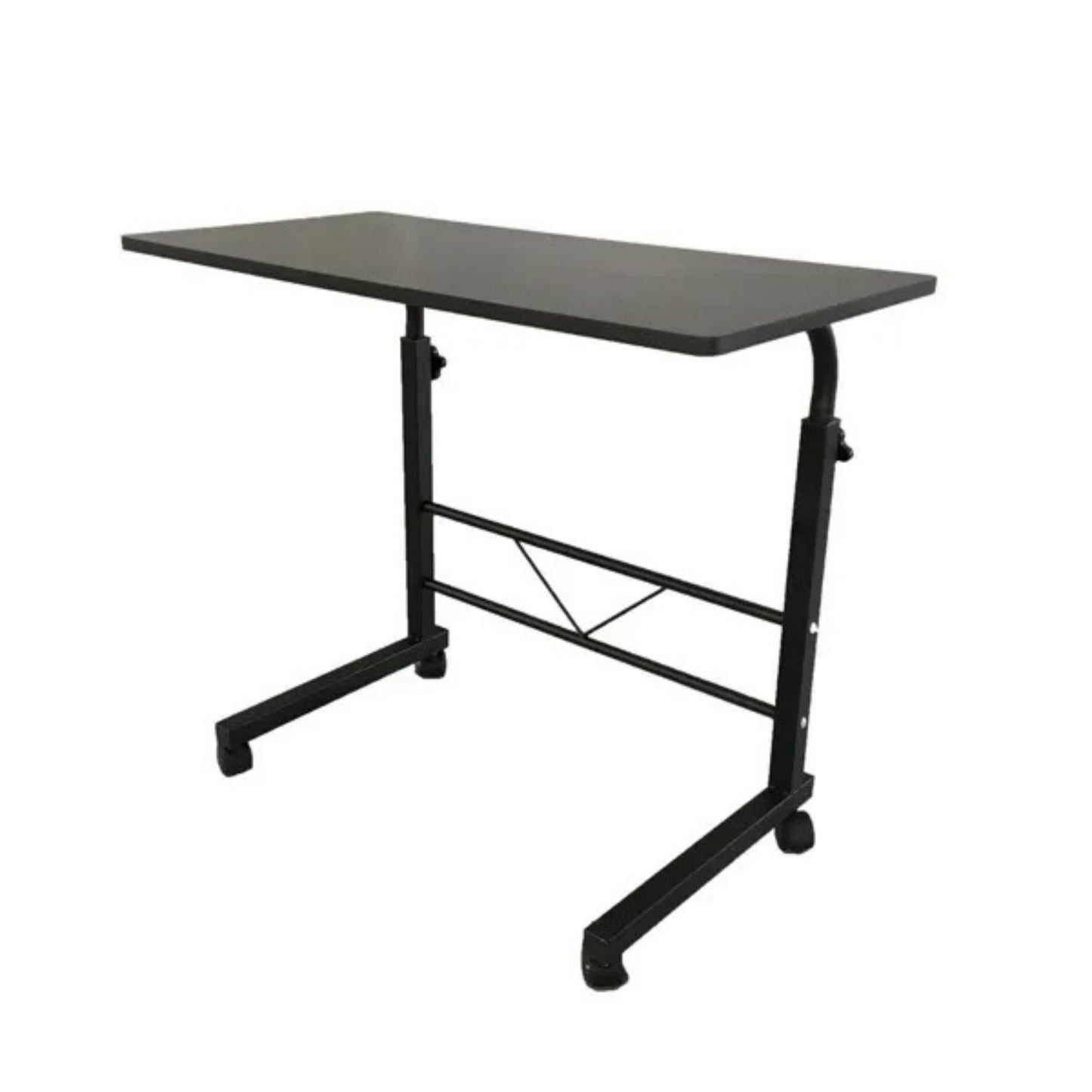 Removable P2 15MM Chipboard  Steel Side Table Black