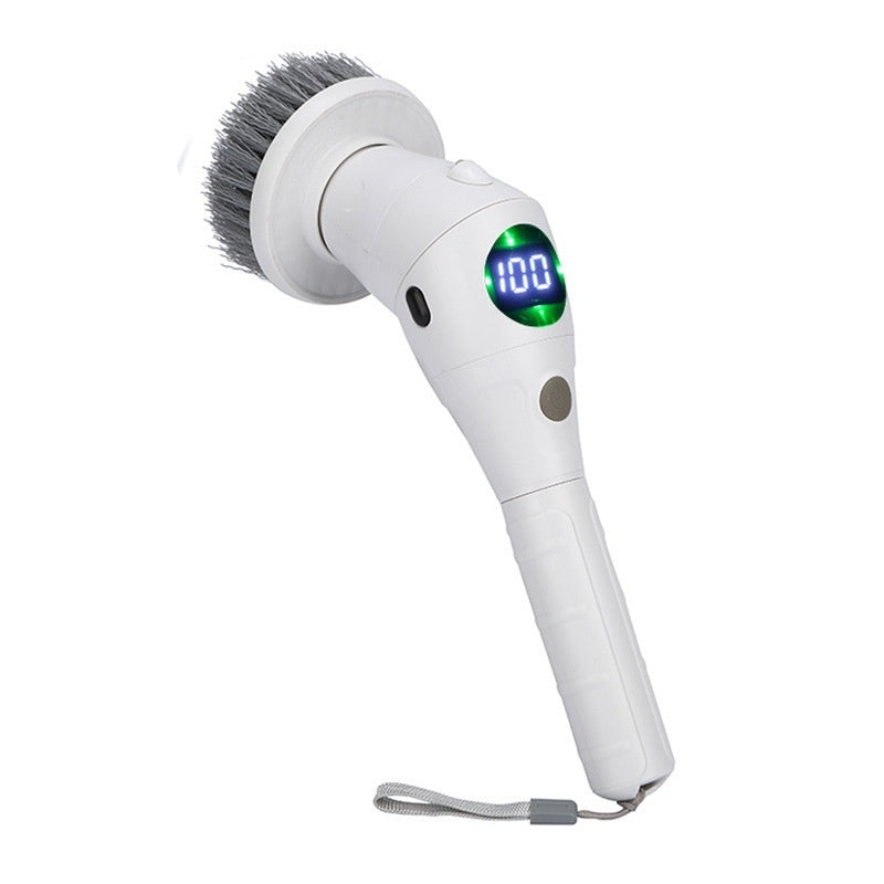 8 In 1 Display Screen The Third Gear Rotatable Night Light Multifunctional Waterproof Wireless Cleaning Brush